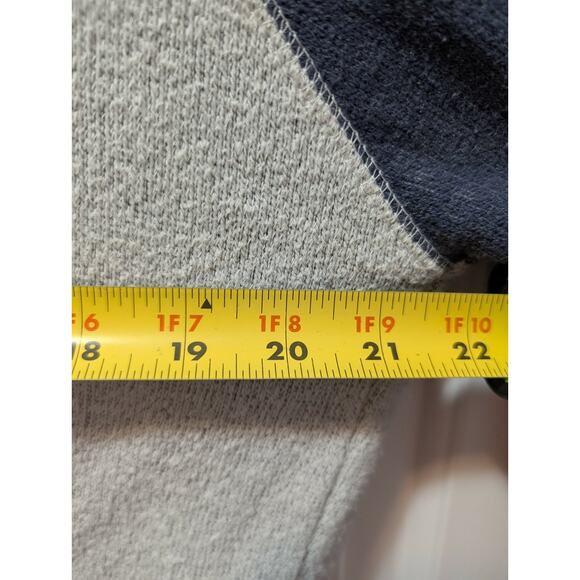 Ragwear Orange Beach Alabama 1/4 Zip Sweater Sweatshirt Men's Size L Gray Blue - Picture 7 of 10